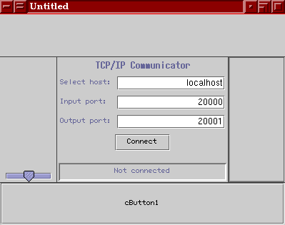 A form with the slider and bar gauge added